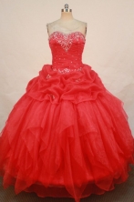 Fashionable Ball Gown Sweetheart Floor-length Quinceanera Dresses Style LZ42440
