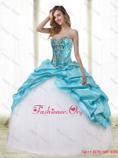 Gorgeous Multi Color Quinceanera Dresses with Embroidery SJQDDT33002FOR