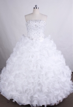 Luxurious Ball gown Strapless Floor-length Quinceanera Dresses Style FA-C-68
