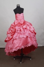 Popular Ball Gown Sweetheart Floor-length Quinceanera Dress Y042646