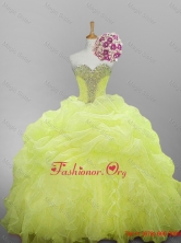 2015 Pretty Sweetheart Beaded Quinceanera Dresses with Ruffled Layers SWQD014-5FOR