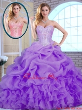 2016 Classical Beading and Ruffles Quinceanera Gowns in Lavender SJQDDT156002-1FOR