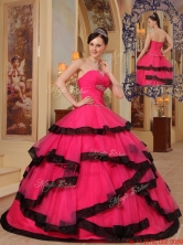 Beautiful Ball Gown Strapless Beading Quinceanera Dresses QDZY391AFOR
