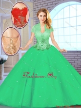 Best Selling Floor Length Sweetheart Quinceanera Gowns for 2016 SJQDDT145002-2FOR