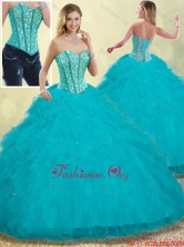 Custom Made Puffy Sweetheart Detachable Quinceanera Dresses with Beading SJQDDT253002-1FOR