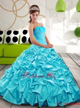 Free and Easy Sweetheart Sweet 16 Dresses with Appliques and Pick Ups QDDTB26002-1FOR