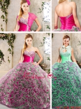 Luxurious Sweetheart Quinceanera Gowns with Brush Train SJQDDT211002-1FOR