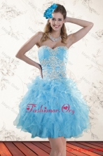 2016 Spring Baby Blue Sweetheart Prom Dresses with Embroidery  XFNAOA45TZBFOR