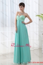 Empire Apple Green Sweetheart Backless Beading Prom Dress FVPD017FOR