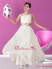 Elegant White One Shoulder Prom Dress with Sparkling Sequins UNION2TG028PSFOR