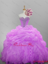 2015 Pretty Sweetheart Quinceanera Dresses with Beading and Ruffled Layers SWQD014-12FOR