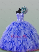 2015 Quinceanera Dresses with Beading and Ruffles SWQD015-3FOR