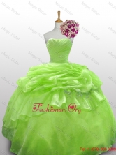 2015 Luxurious Quinceanera Dresses with Paillette and Ruffled Layers SWQD010-4FOR