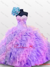 2015 Luxurious Quinceanera Dresses with Sequins and Ruffles SWQD012-3FOR
