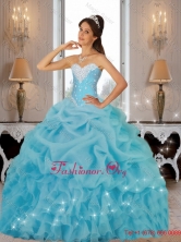Beautiful 2015 Beaded Quinceanera Dresses in Baby Blue SJQDDT81002FOR