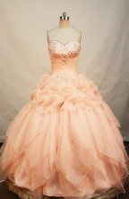 Beautiful Ball gown Sweetheart-neck Floor-length Quinceanera Dresses Style FA-W-222
