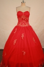 Perfect Ball gown Sweetheart-neck Floor-length Quinceanera Dresses Style FA-W-309