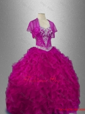 Ruffles Sweetheart New Style Quinceanera Dresses with Beading SWQD026-3FOR