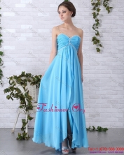 2016 Spring Gorgeous Long Prom Dresses with Ruching and Beading WMDPD022FOR