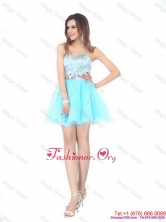 2016 The Super Hot Sweetheart Light Blue Prom Dress with Sequins WMDPD241FOR