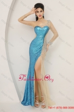 Luxurious Sequined Multi Color Prom Dresses with Long Sleeve DBEE510FOR