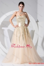 Sequins Decorasted Bodice Sweetheart Princess Prom Gown WD1-020FOR