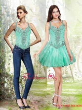 Detachable Beading and Ruffles Apple Green Prom Dress SJQDDT30004FOR