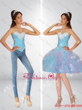 Perfect Multi Color Prom Dresses with Beading and Ruffles SJQDDT80004FOR