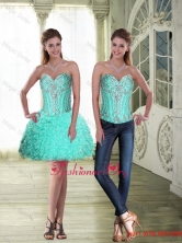 Simple Beaded Sweetheart Prom Dresses with Mini Length SJQDDT74004FOR