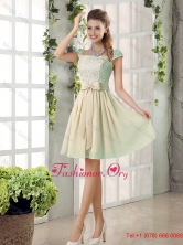 2016 Spring A Line Square Dama Dresses with Bowknot BMT010E-5FOR