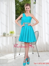 Beautiful A Line One Shoulder Dama Dresses for Party BMT001A-7FOR