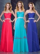 Beautiful Empire Sweetheart Beaded Aqua Blue Dama Dress PME1884-1FOR  