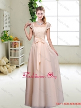 Cheap Laced Square Dama Dresses with Bowknot BMT045CFOR