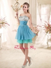 Discount Sweetheart Dama Dresses with Sequins and Hand Made Flowers BMT002E-4FOR