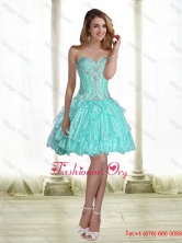 Affordable 2015 Mini Length Prom Dresses with Beading for Cocktail SJQDDT54003FOR