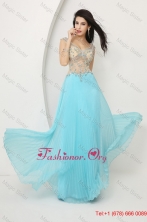 Perfect Beaded Straps Zipper Up Prom Dresses with Cap Sleeves DBEE071FOR