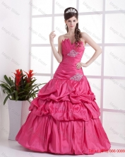 A Line Sweetheart 2016 Prom Gowns with Pick Ups and Beading DBEE501FOR