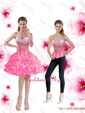 Inexpensive Ball Gown Prom Dresses with Pick Ups and Beading for Cocktail SJQDDT48004FOR