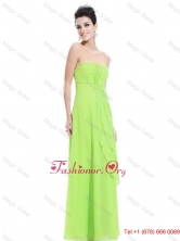 New Arrivals Strapless Beaded Prom Dresses in Spring Green DBEE326FOR