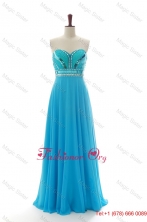 New Style Empire Sweetheart Prom Dresses with Sequins and Beading DBEES053FOR