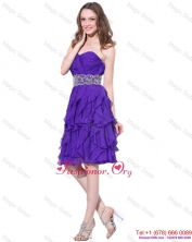 Popular Sweetheart Ruffled Prom Dresses with Appliques WMDPD051FOR