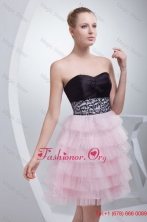 Sweetheart A-line Sweetheart Mini-length Beading Prom Dress with Side Zipper FFPD0911FOR