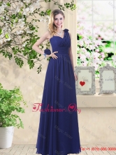 Classical Hand Made Flowers Dama Dresses with Asymmetrical  BMT059BFOR