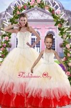 2015 Ball Gown Multi-color Princesita with Quinceanera Dresses with Beading and Ruffles XFNAOA11-LGFOR