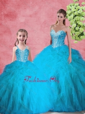 Latest Ball Gown Sweetheart Macthing Sister Dresses with Beading for Summer SJQDDT104002-LGFOR