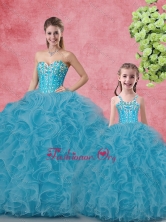 Summer Luxurious Ball Gown Sweetheart Macthing Sister Dresses SJQDDT100002-LGFOR