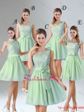 Romantic Short Dama Dresses with Hand Made Flower for Wedding Party BMT010-3FOR