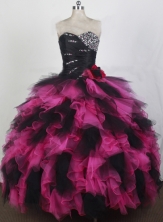 2012 Exquisite Ball Gown Sweetheart Neck Floor-Length Quinceanera Dresses Style JP42646