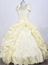 2012 Pretty Ball Gown Square Neck Floor-Length Quinceanera Dresses Style JP42623