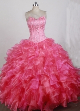 2012 Unique Ball Gown Sweetheart Floor-Length Quinceanera Dresses Style JP42672